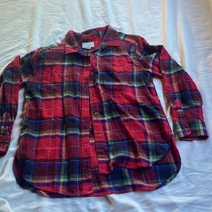 American eagle; plaid flannel